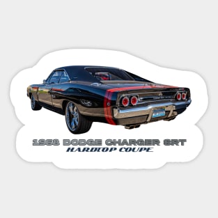 1968 Dodge Charger SRT Hardtop Coupe Sticker